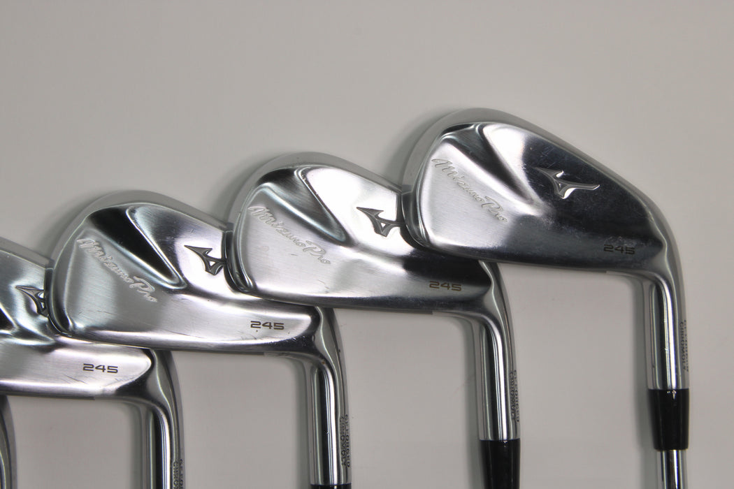 Mizuno Pro 245 Iron Set 4-9P True Temper Dynamic Gold 120 steel X100 Pre-Owned