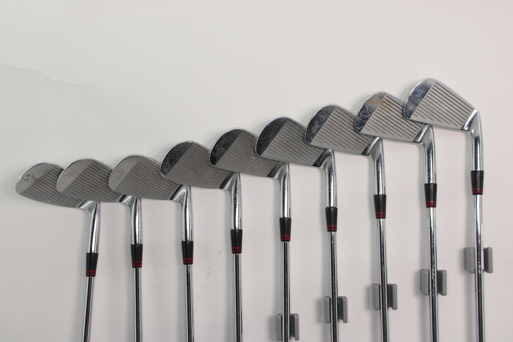 Ben Hogan Apex Plus Iron Set Left Handed 3-PW,E,FW with Apex 3 Regular Flex Steel Pre-Owned