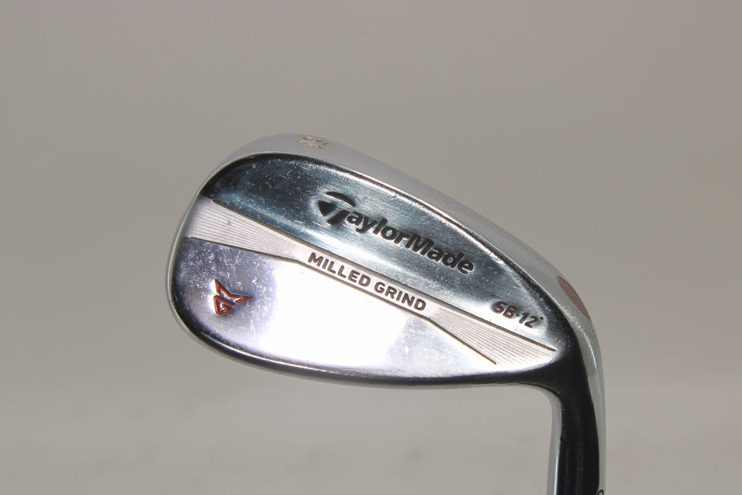 TaylorMade Milled Grind Chrome Wedge RH 56-12 Steel Pre-Owned