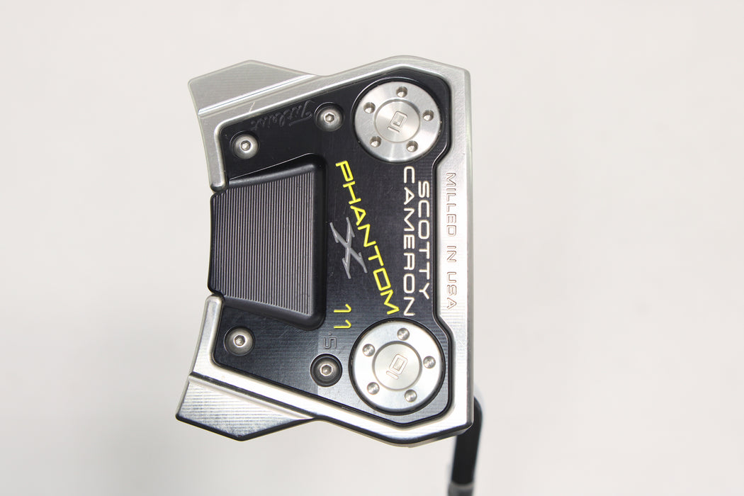 Scotty Cameron Phantom X 11.5 Putter RH 35 inch Superstroke Tour 3.0 XL grip Pre-Owned