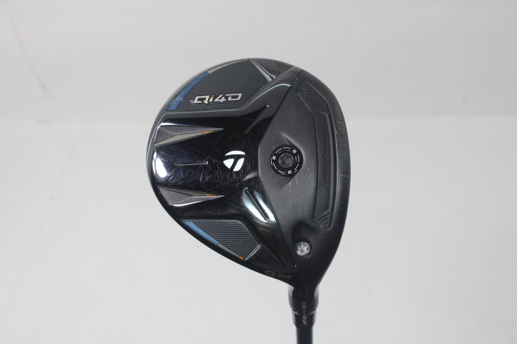 TaylorMade Qi4D Fairway wood RH 9W24 REAX 65 STiff Pre-owned