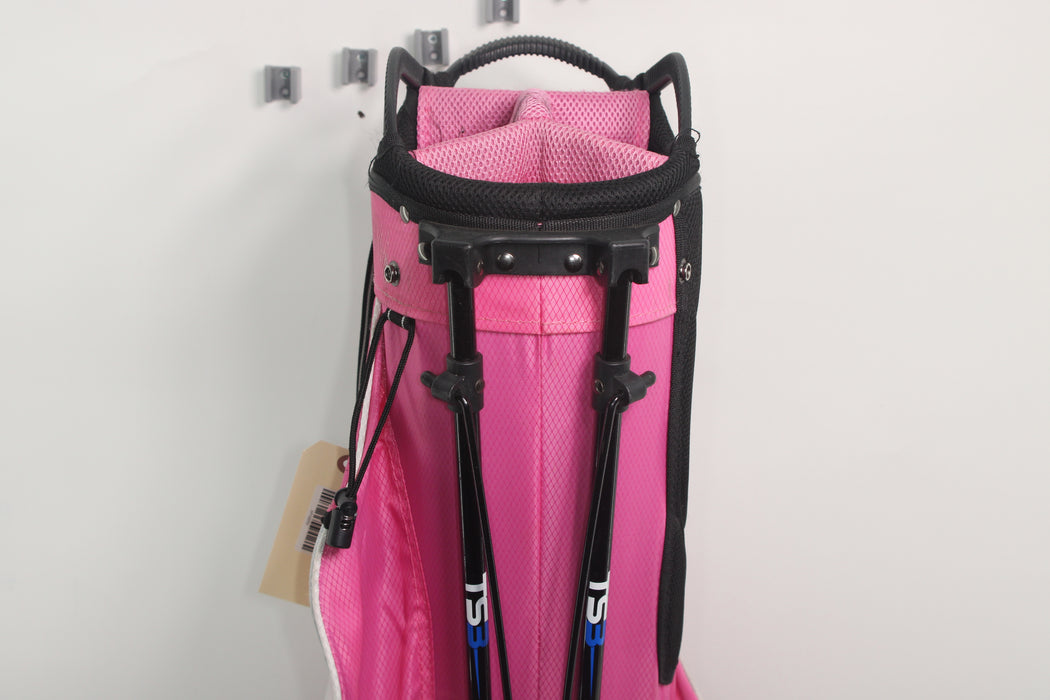 US Kids Tour Series 3 51 Stand Bag Pink/White Pre-Owned