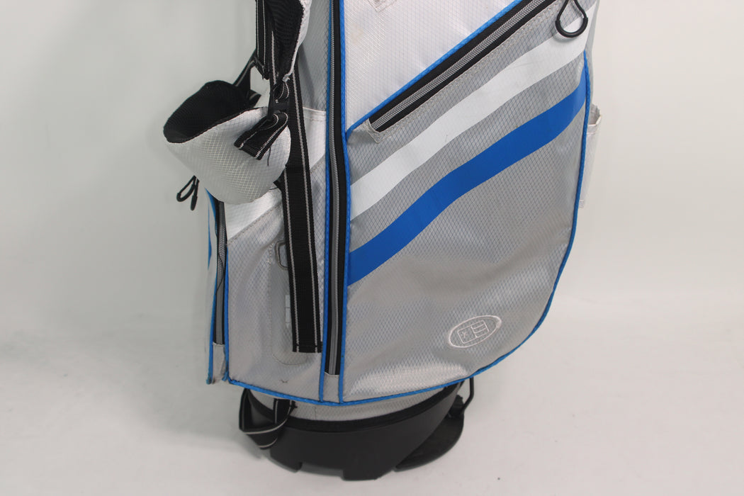 US Kids Tour Series 54 Stand Bag Gray/White Pre-Owned