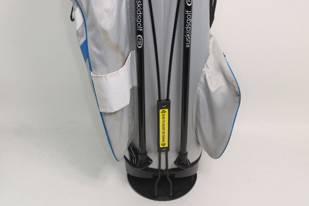 US Kids Tour Series 54 Stand Bag Gray/White Pre-Owned