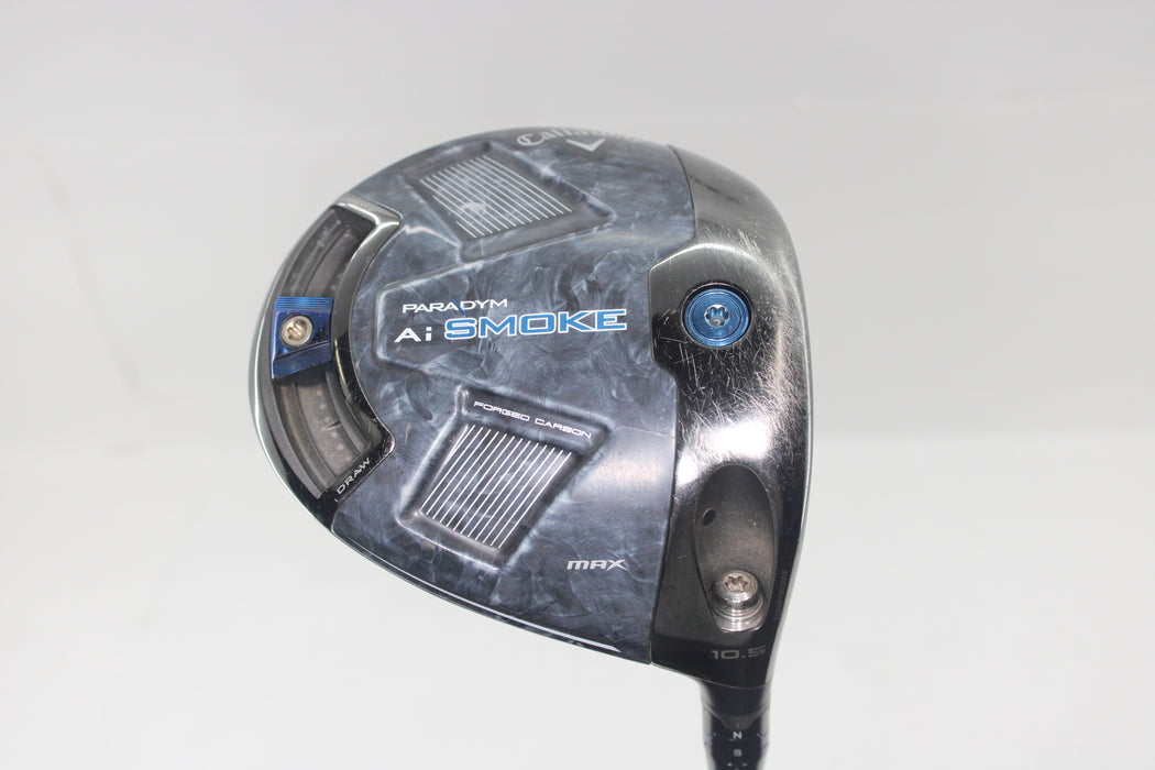 Callaway Paradym Ai Smoke Max driver RH 10.5 denali charcoal 50 5.5/R Pre-owned