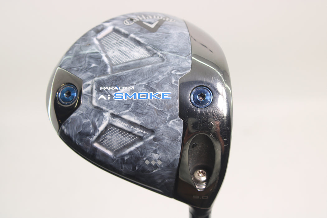 Callaway Paradym AI Smoke Triple Diamond 9 Deg (RH) Project X Cypher Fourty 5.5/Reg Flex Pre-Owned (Like New)