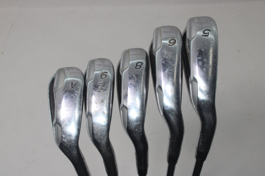 TaylorMade Tour Burner Irons Rh 5,6,8,9,A Steel R Pre-owned