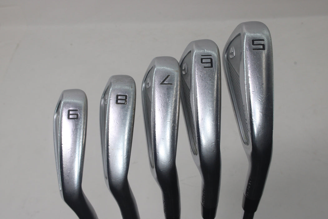 TaylorMade P.7MC Irons RH 5-9 Project X 6.5/X Pre-owned