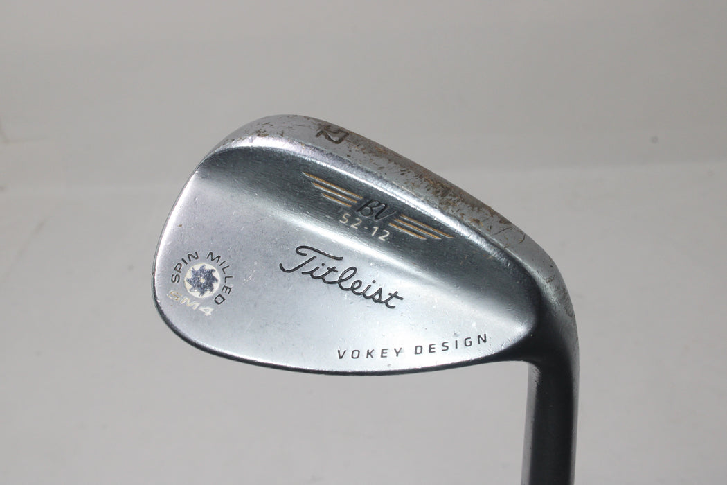 Titleist Vokey SM4 Wedge RH 52-12 Steel Wedge Pre-owned