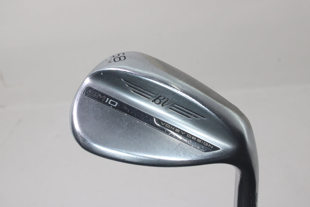 Titleist Vokey SM10 Chrome Wedge RH 58-08M Dynamic Gold Tour Issue S400 Pre-owned