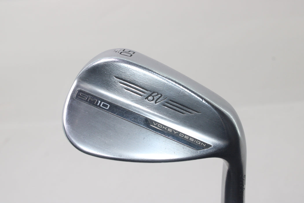 Titleist Vokey SM10 Chrome Wedge RH 50-12F Dynamic Gold Tour Issue S400 Pre-owned