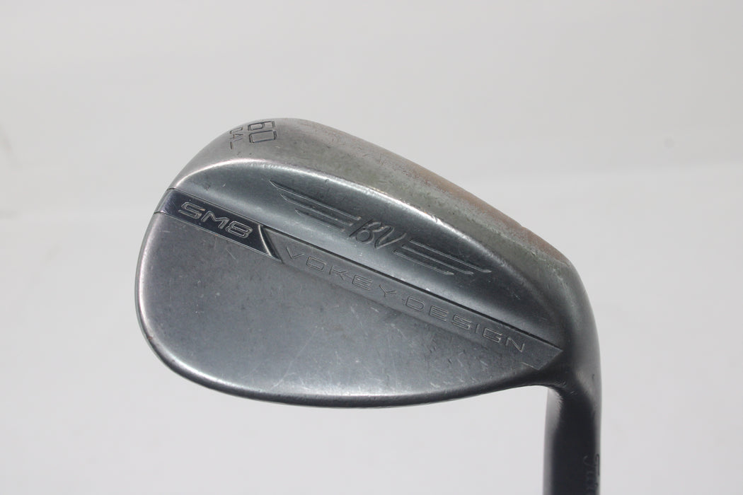 Titleist SM8 Black Wedge RH 60-04L Steel Wedge Pre-owned