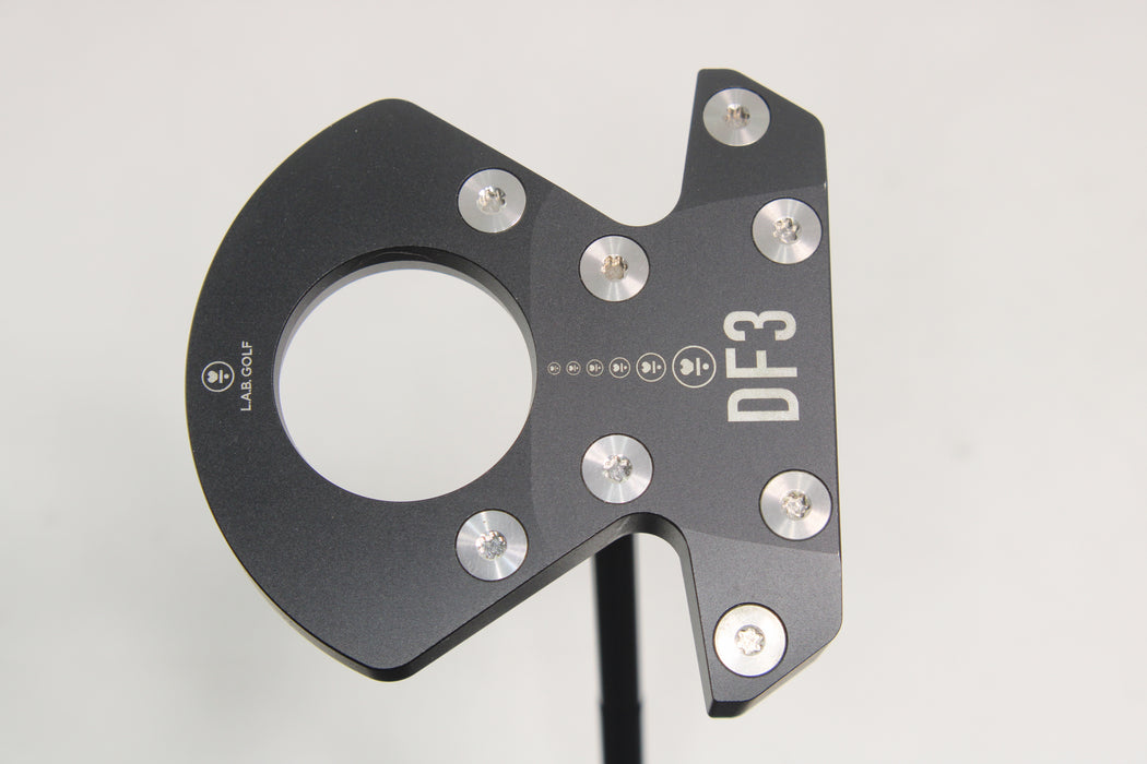 L.A.B Golf DF3 Putter (RiH) Alignment Mark * B 39inch SSP Tour2.0XL Black Steel (Like New) Pre-Owned