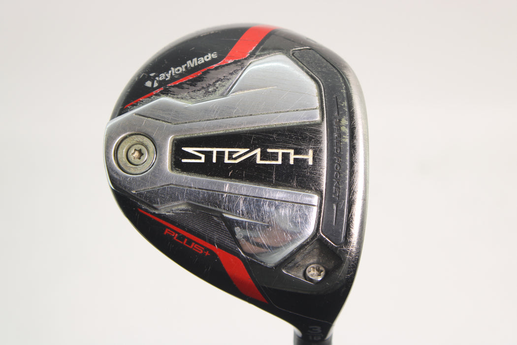 TaylorMade Stealth Plus Fairway Wood (RH) 3W Aldila Rogue 110MSI 60 3.4/X Pre-owned