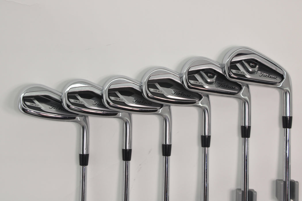 Titleist T300 Irons Right Handed 6-PW,GW Nippon Modus 105 gram Regular Flex Pre-Owned