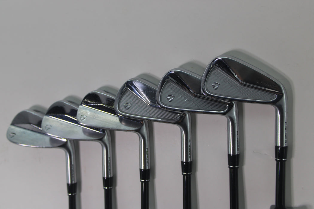 TaylorMade P7MB/MC combo Irons RH 4-9 MMT 105 S Pre-owned