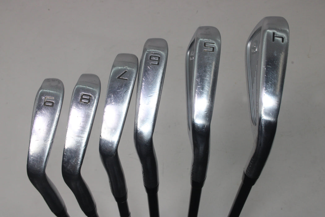 TaylorMade P7MB/MC combo Irons RH 4-9 MMT 105 S Pre-owned