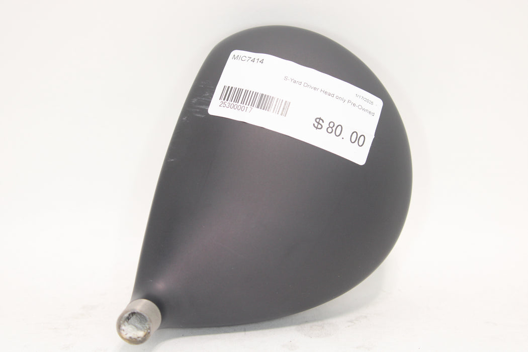 S-Yard Driver Head only Pre-Owned