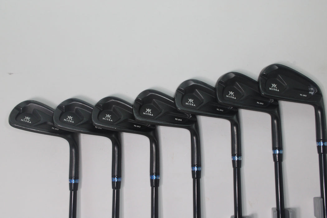 Miura TC-202 QPQ Irons 5-PW,GW MMT105/S Pre-owned