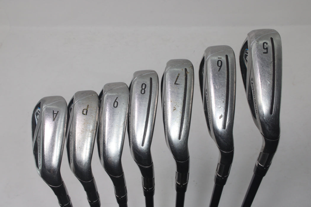 TaylorMade SIM MAX Irons (RH)4-PW,AW Ventus Blue7/S Pre-owned