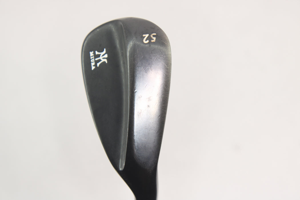 Miura Milled Tour Black QPQ Wedge RIght Handed 52 Degrees with KBS Tour-V Wedge shaft Pre-Owned
