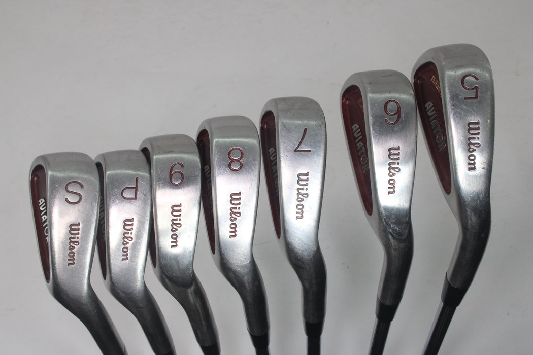 Wilson Aviator 5-PW.SW Wilson Stock Lady Shafts Pre-Owned