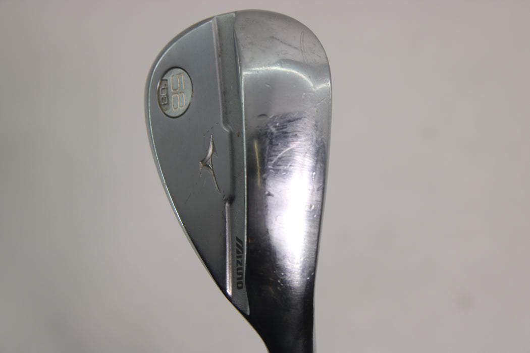 Mizuno S18 Wedge (RH) 58/08 Tour Satain Steel Pre-owned