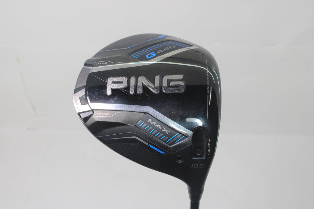 Ping G440 Max Driver 10.5Deg (RH) Hzardus RDX Smoke Red 60/6.0S Pre-owned