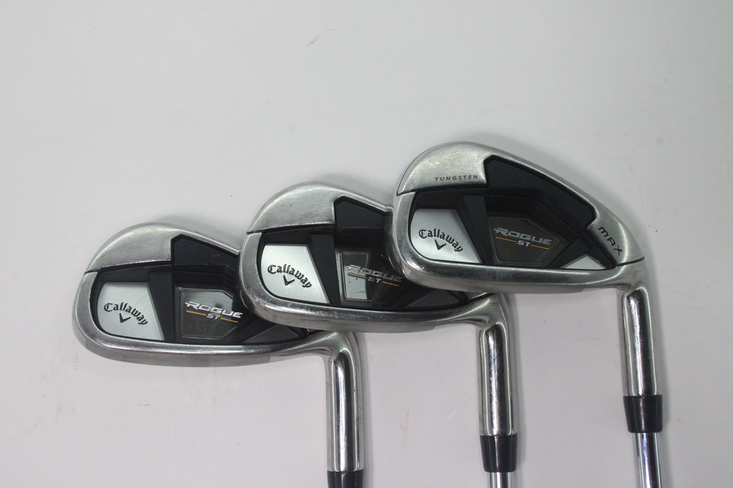 Callaway Rogue ST Max Irons (RH) 7,8,9 Irons Pre-owned