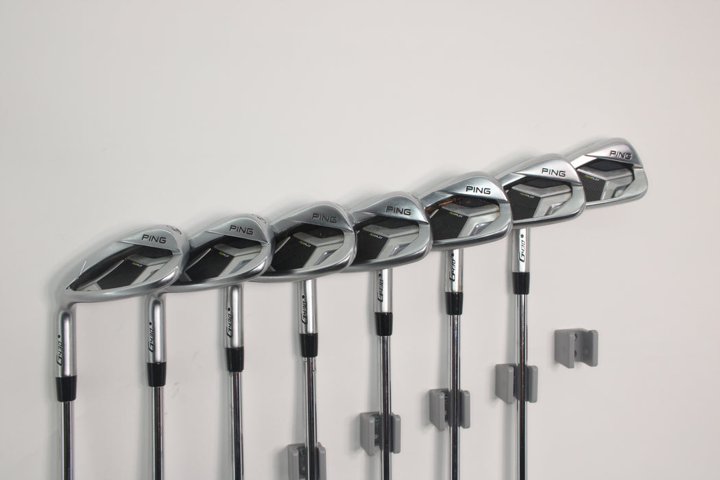 Ping G430 Irons (LH) 6-W,50,54 DG AMT Black/S300 Pre-owned