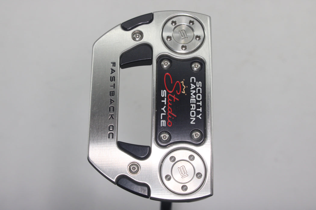 Titleist Scotty Cameron Studio Style Fastback OC (RH) 34inch Pre-owned