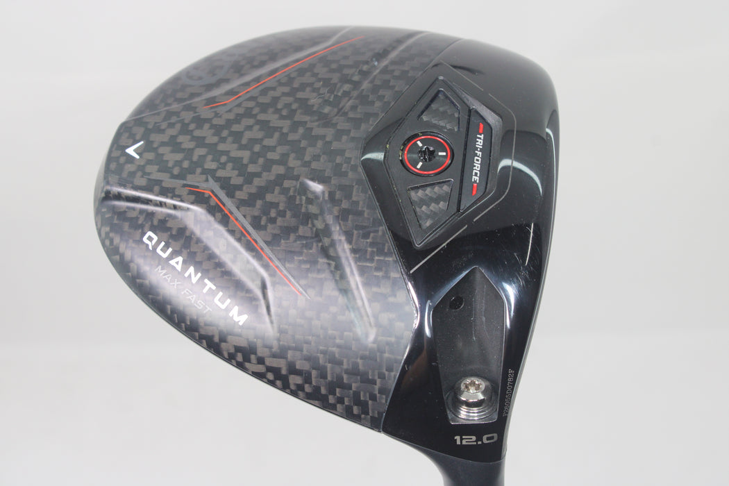 Callaway Quantum Max Fastr 12 Deg (RH) Denali Frost 50g S Pre-Owned
