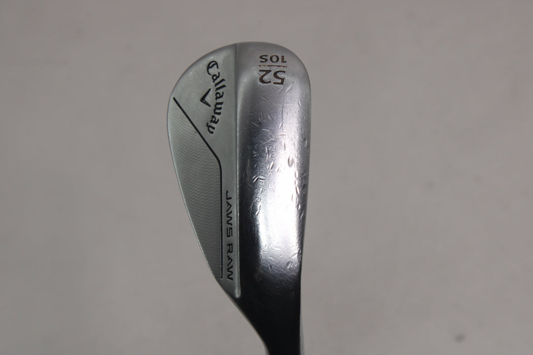 Callaway Jaws Raw Chrome Wedge (RH) 52/10S KBS Black Experience Pre-owned