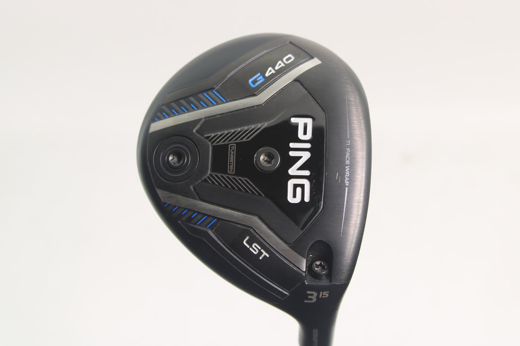 Ping G440 LST Fairway Wood RH/3W/15 Ping Tour 2.0 Black 75 Graphite (Standard) /X Pre-owned