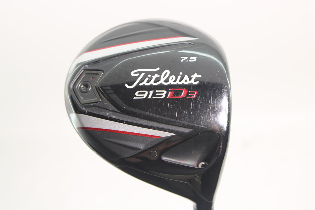 Titleist 913 D3 Driver RH 7.5 ATTAS6 BLUE STAR 7/S Pre-Owned