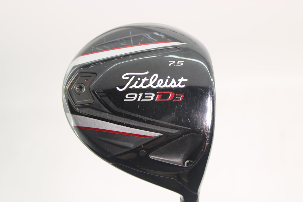 Titleist 913 D3 Driver RH 7.5 Project X Hand Crafted 5.5/R Pre-Owned