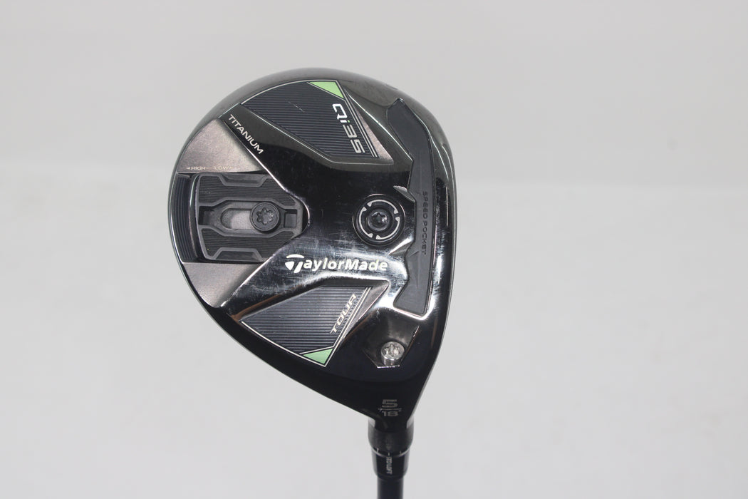 TaylorMade Qi35 Tour Fairway Wood RH 5W/18 Fujilura Ventus Blue 5 S Pre-owned