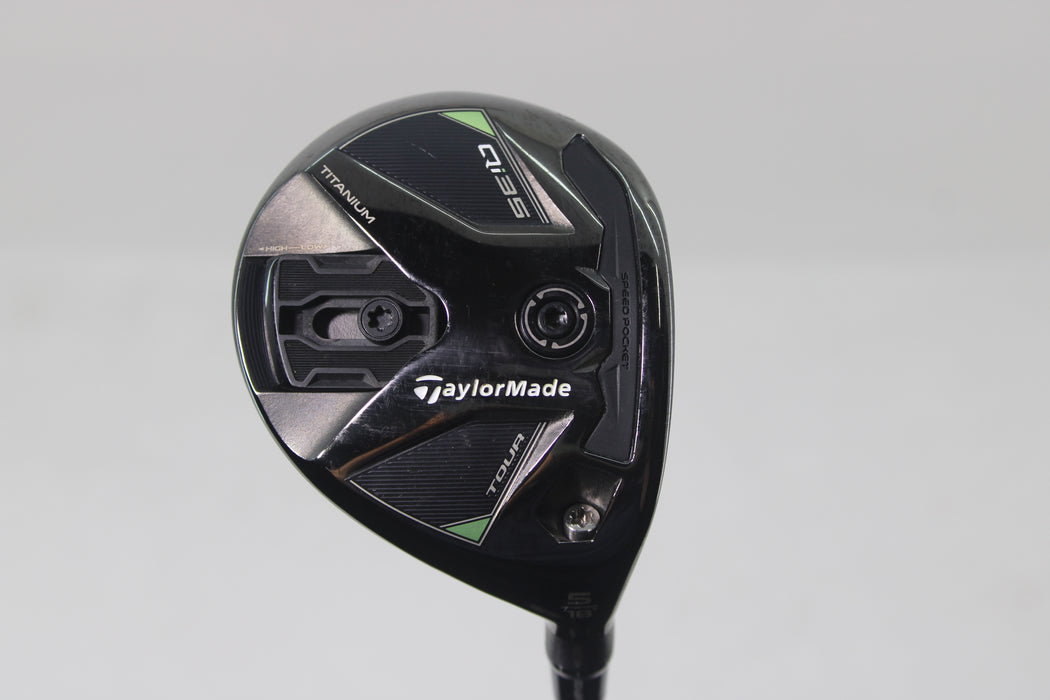 TaylorMade Qi35 Tour Fairway Wood RH 5W/18 Fujilura Ventus Blue 5 S Pre-owned
