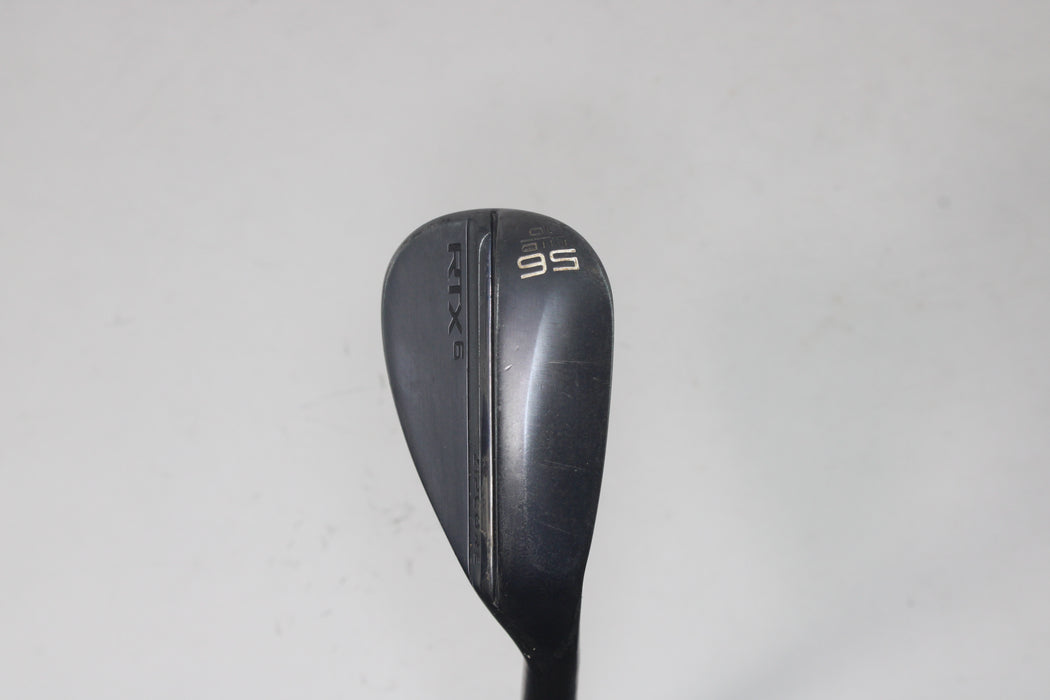 Cleveland RTX 6 ZipCore Black Satin Wedge RH 56-10 Dinamic Gold spinner Wedge Pre-owned