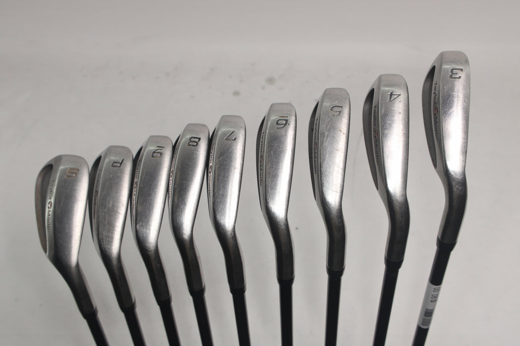 TaylorMade Supersteel Burner iron RH 3-9P.S Taylormade Bubble 80 R Pre-Owned