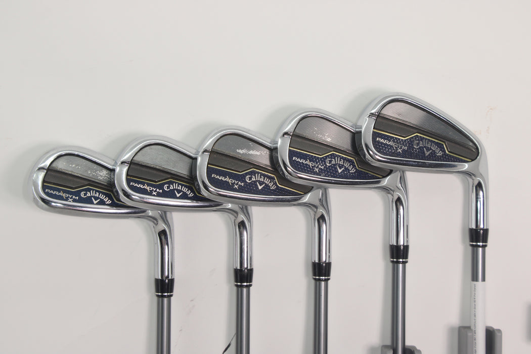 Callaway Paradym X iron RH 7-9PA HZRDUS GEN 4 Silver 60 R Pre-Owned