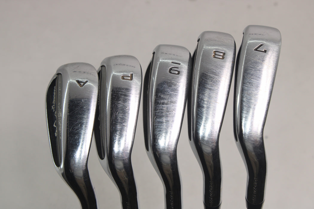 Callaway Paradym X iron RH 7-9PA HZRDUS GEN 4 Silver 60 R Pre-Owned