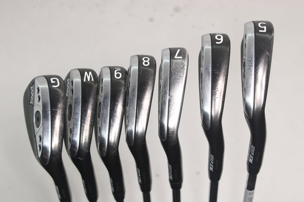 PXG 0311P Black Gen 6 iron RH 5-9P.G Dynamic Gold MID 115 S300 Pre-Owned