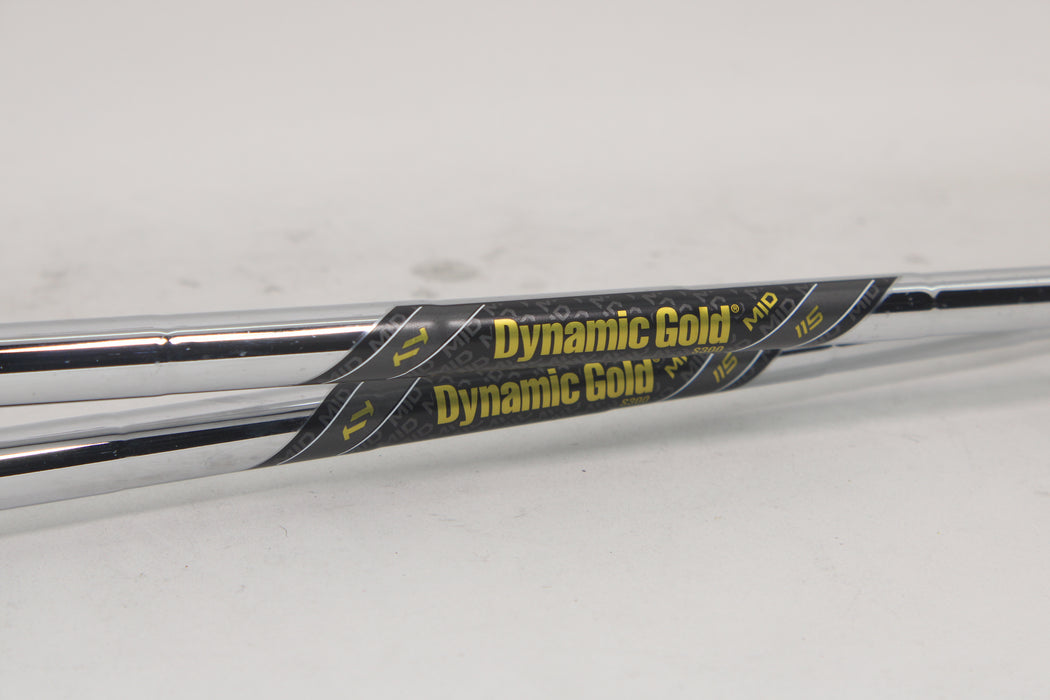 PXG 0311P Black Gen 6 iron RH 5-9P.G Dynamic Gold MID 115 S300 Pre-Owned
