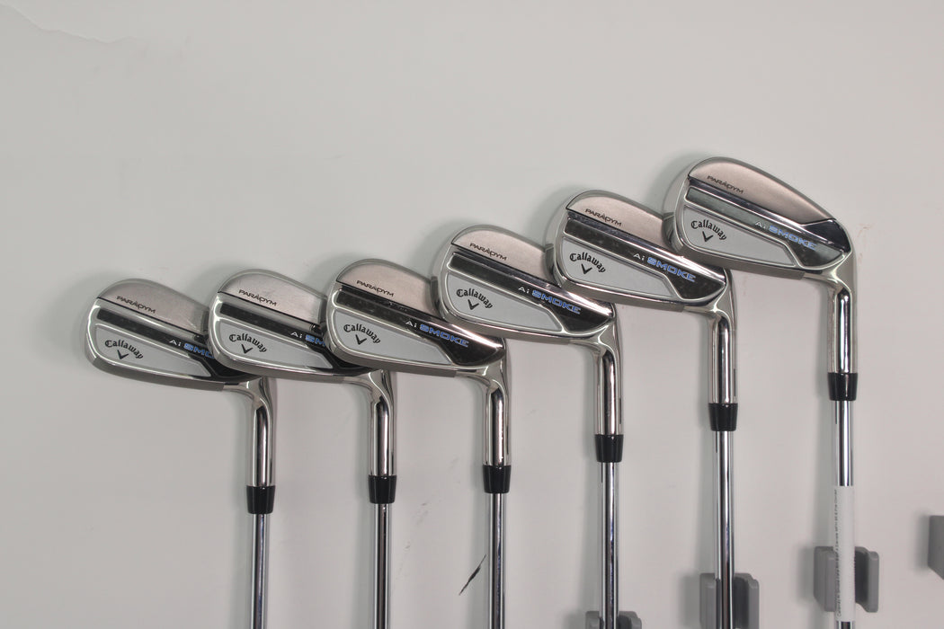 Callaway Ai Smoke irons RH 6-9P.A Elevate MPH 95 S Pre-Owned