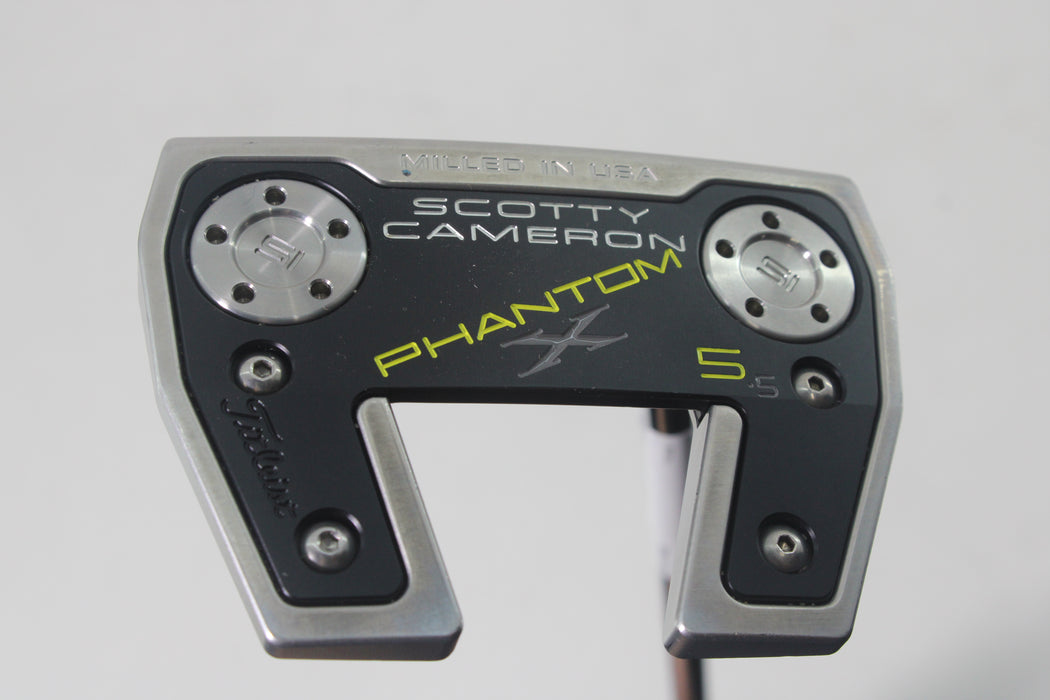 Scotty Cameron 2021 Phantom X 5.5 Putter RH 33.5 inch Pre-owned