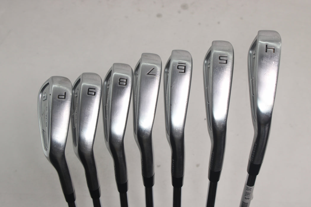 TaylorMade P7 CB iron RH 4-9P Dynamic Gold Tour Issue X100 Pre-Owned