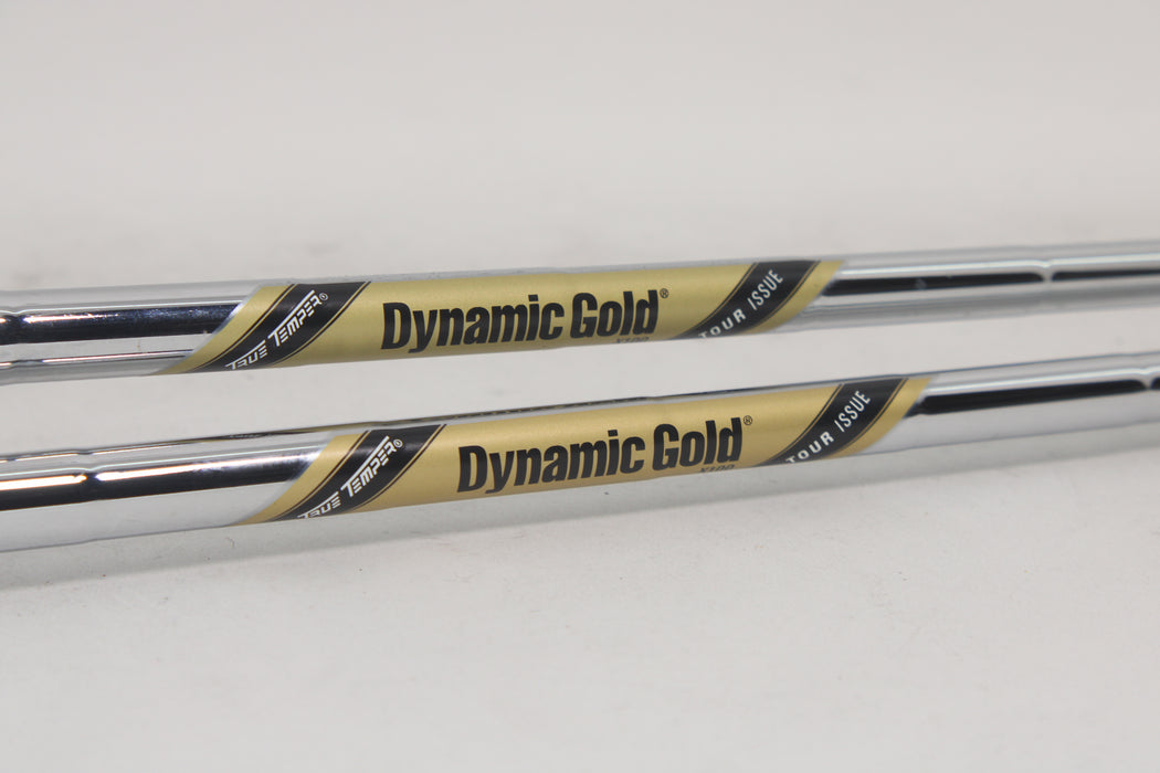 TaylorMade P7 CB iron RH 4-9P Dynamic Gold Tour Issue X100 Pre-Owned