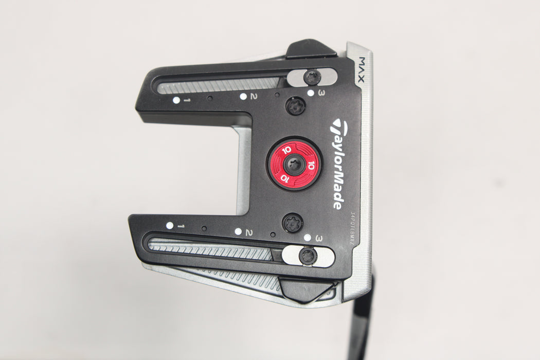 TaylorMade Spider GT Max Single Bend Putter 34 inch (RH) SuperStroke Pistol 1.0 Grip