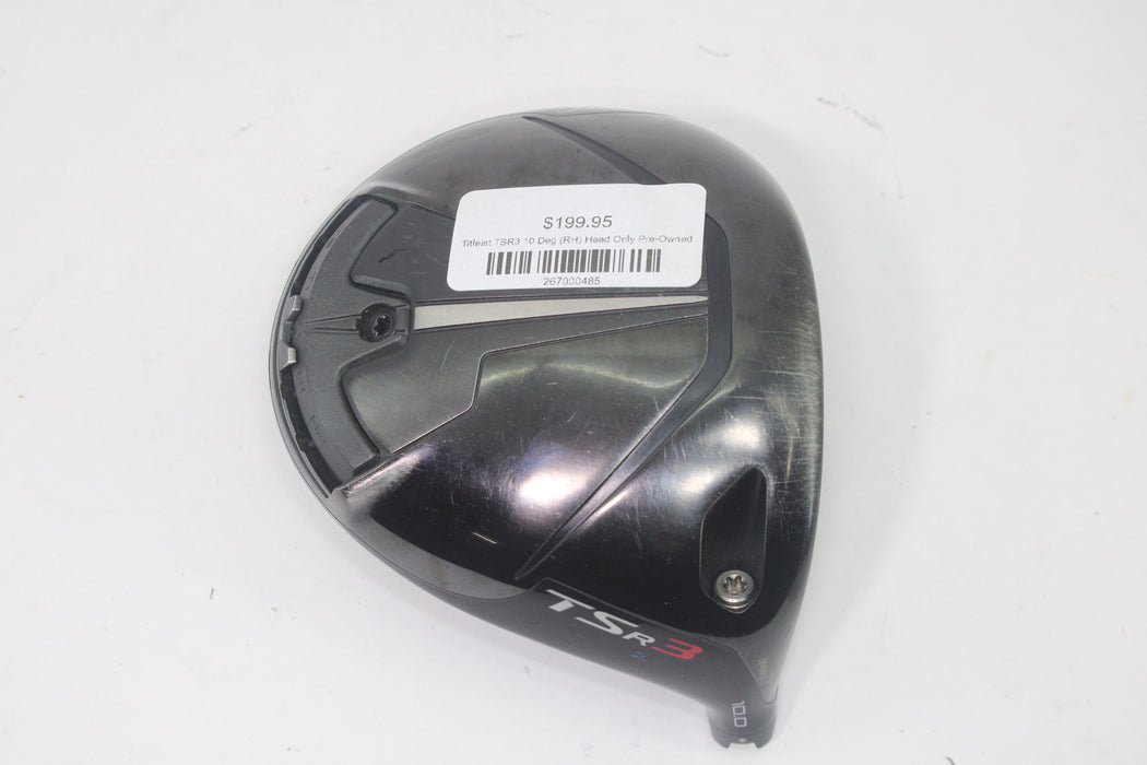Titleist TSR3 10 Deg (RH) Head Only Pre-Owned